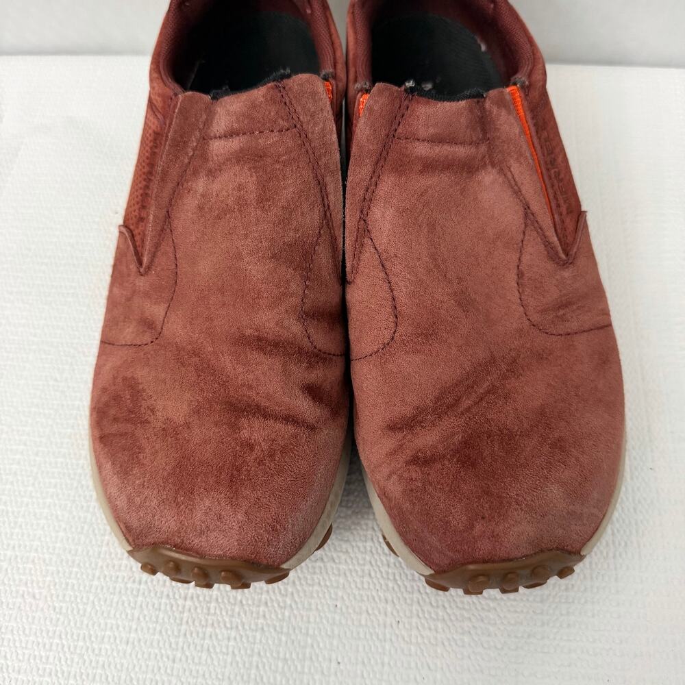 Merrell Jungle Moc AC+ Shoes Women's Size 8.5 Andorra Red Suede Slip On - Picture 4 of 9